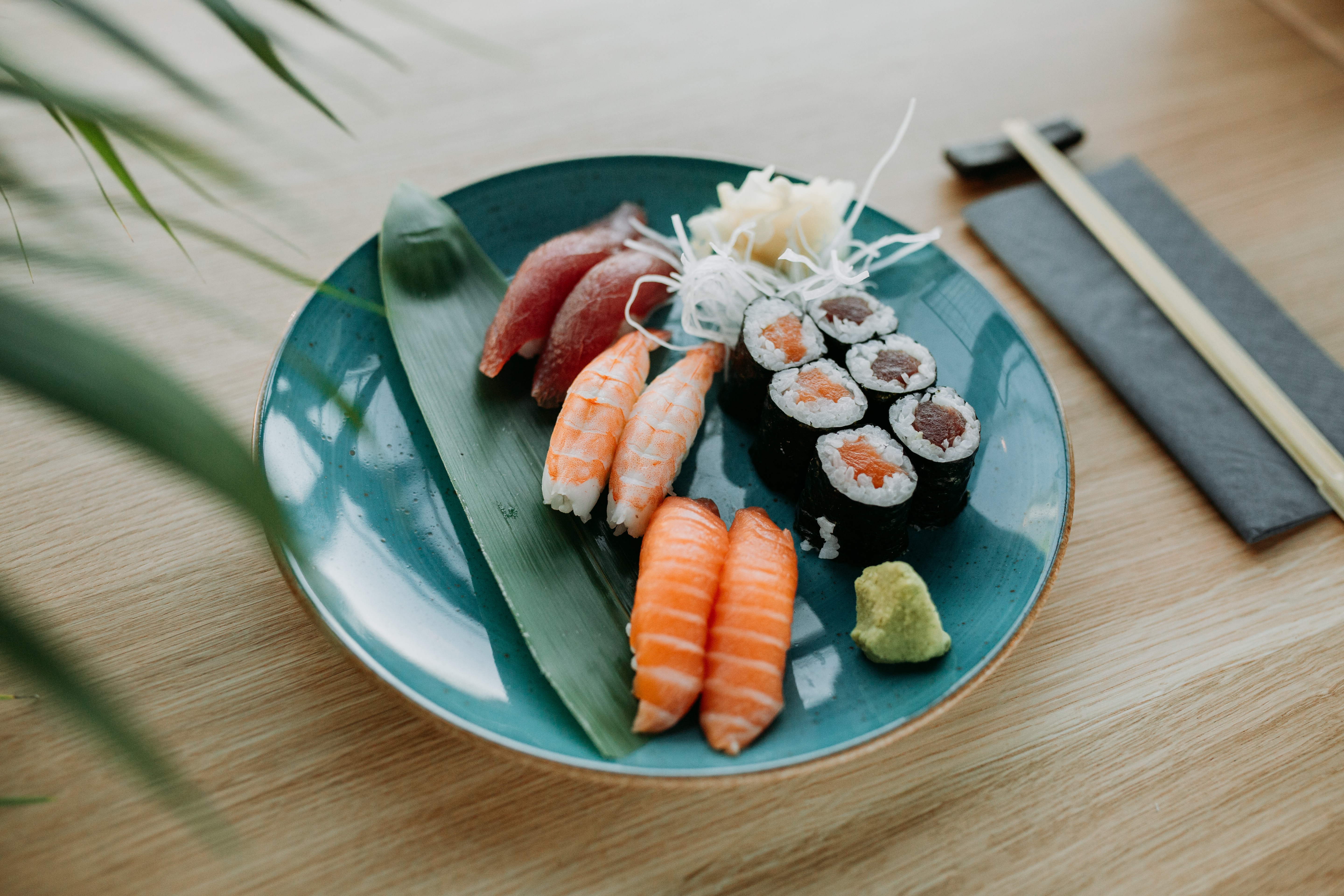 Arranged Food and Objects