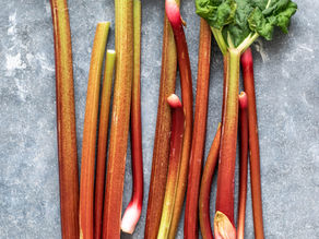 Gâteau à la rhubarbe
