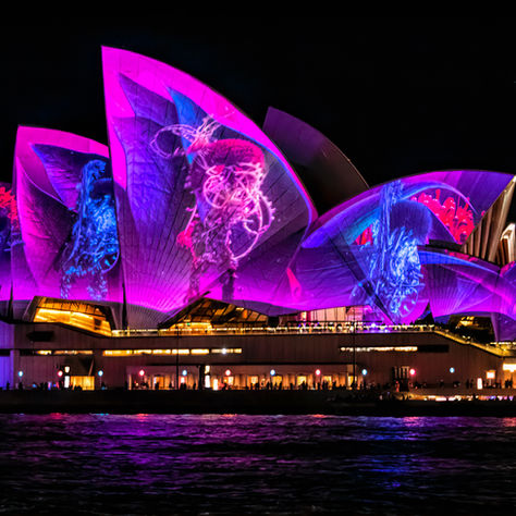 Vivid Sydney in Sydney, Australia