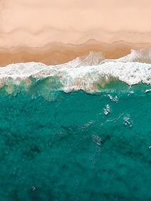 Picture of beach waves crashing