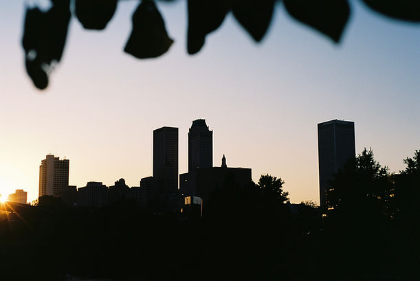 Tulsa skyline, image by Johnathan Basquez