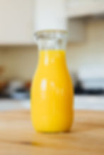 Fresh pressed orange juice