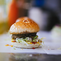 dining burger nebraska beef in north platte nebraska Image by Phil Hearing
