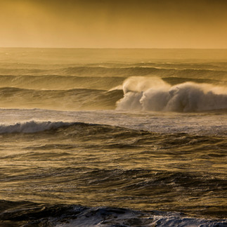 sea swell rolling and folding