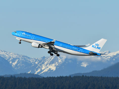 Flugzeug von KLM