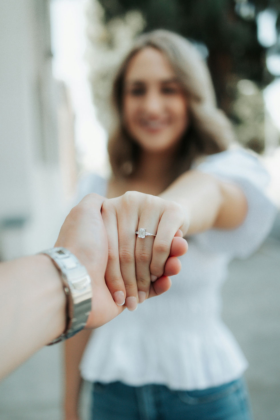 engagement ring clean