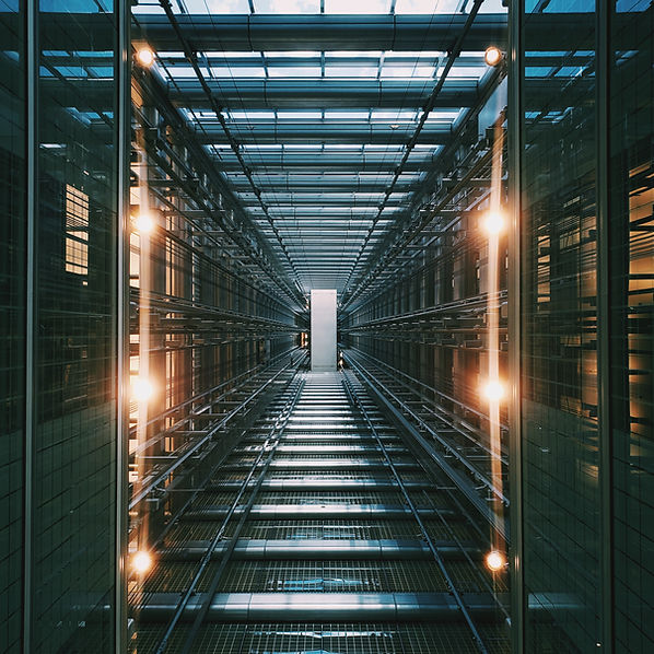 Un centre de données (Datacenter) futuriste