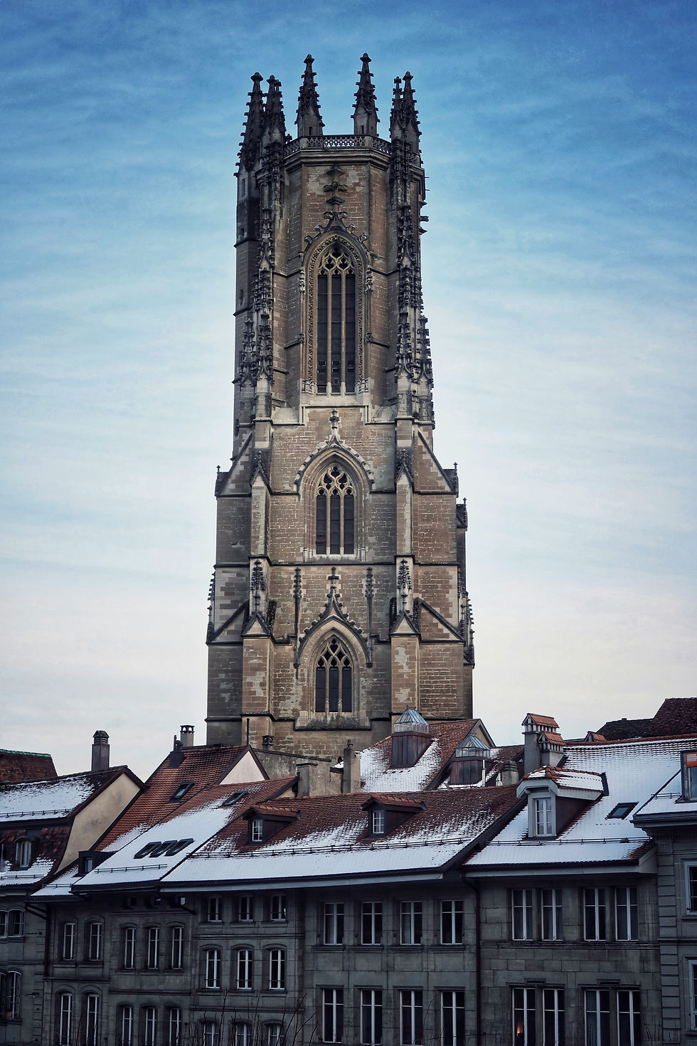 old cathedral tower