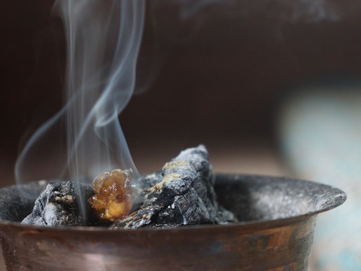 Les encens en grains