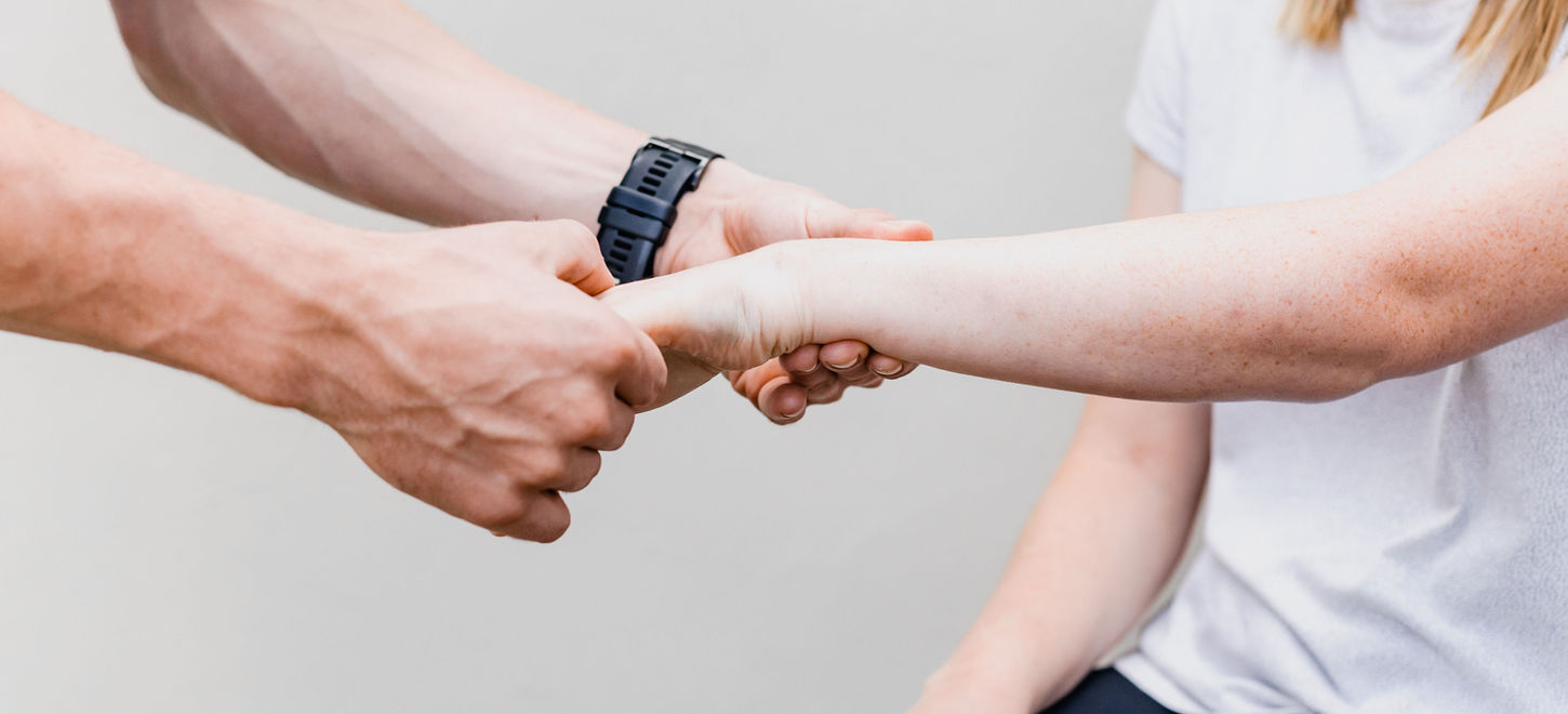 Strongin Injury & Rehab specialists treating patient.