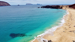 Playa Las Conchas, La Graciosa, îles Canaries