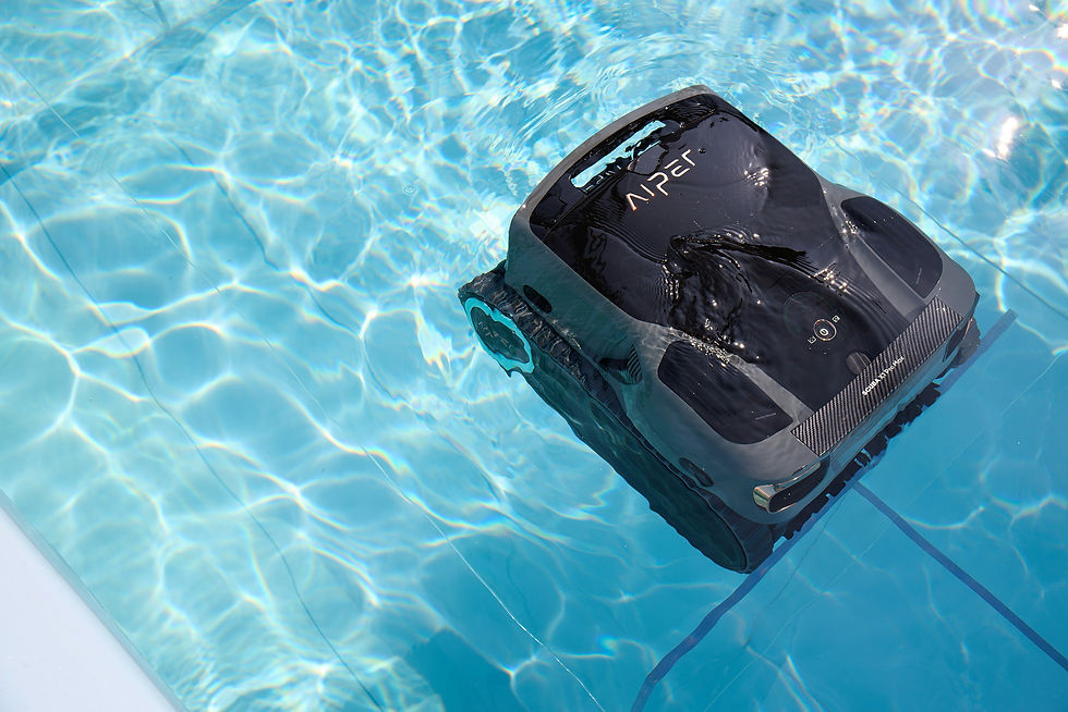 robot piscine sans fil