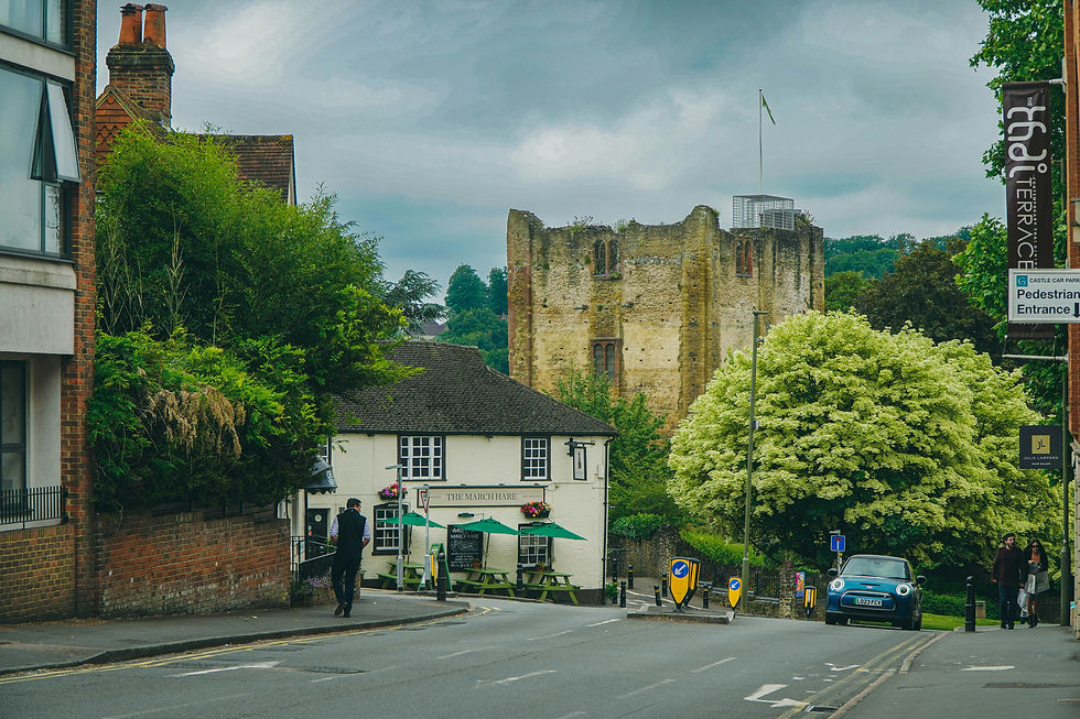 GUILDFORD BY TRAIN