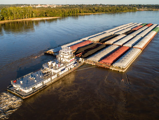 Mississippi Delta Barge Boat