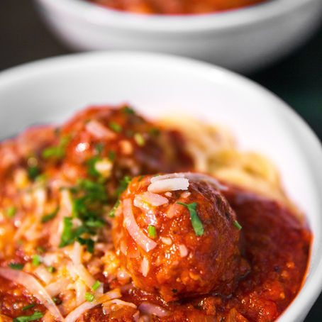 Balletjes in tomatensaus