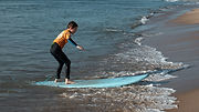 Hola Hola Tours, Surf class las penitas nicaragua hola hola tours