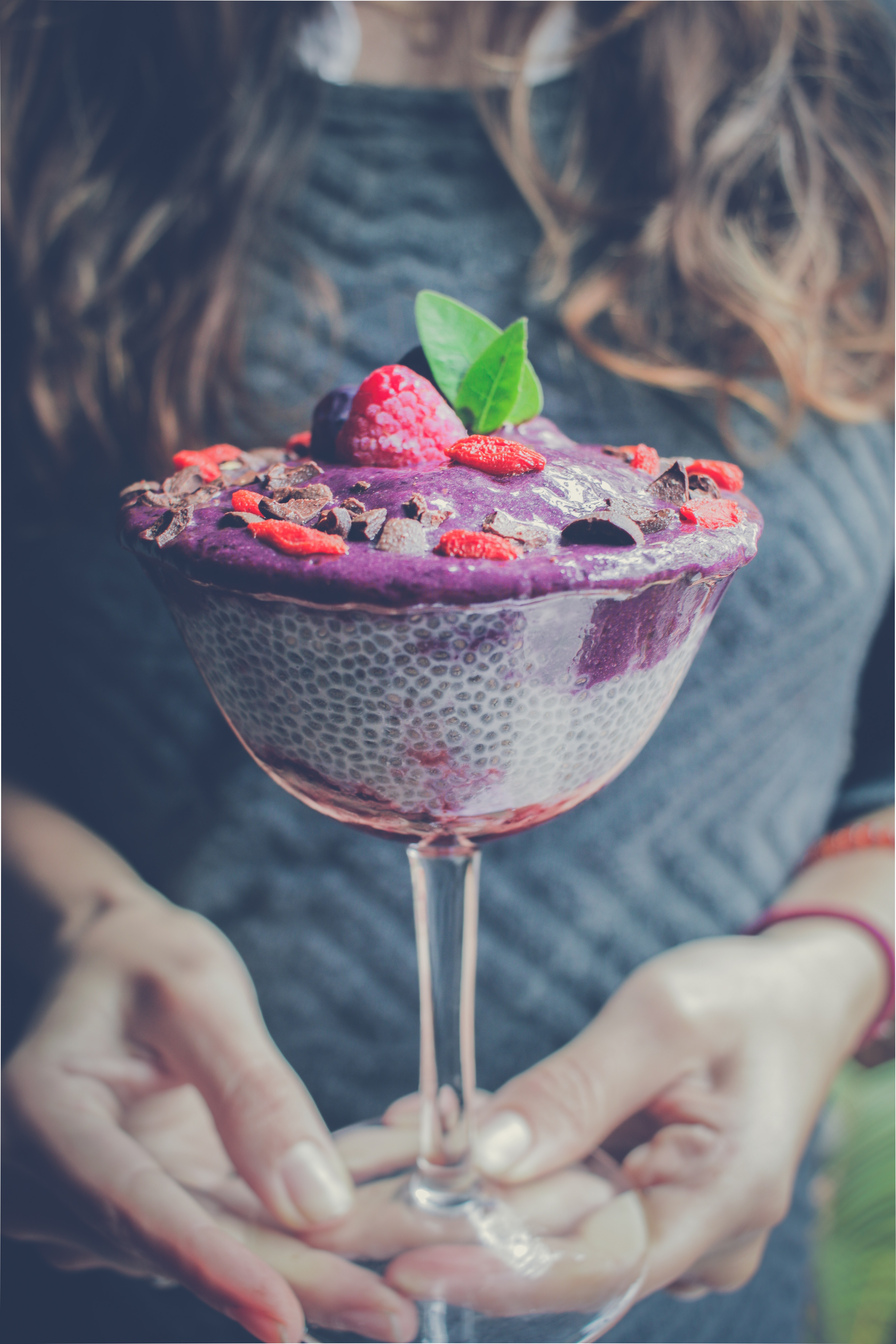 chia seed pudding high in omegas