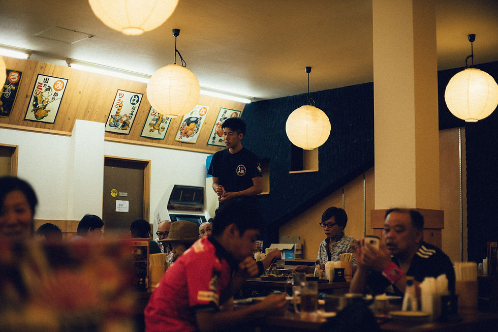 a Japanese izakaya