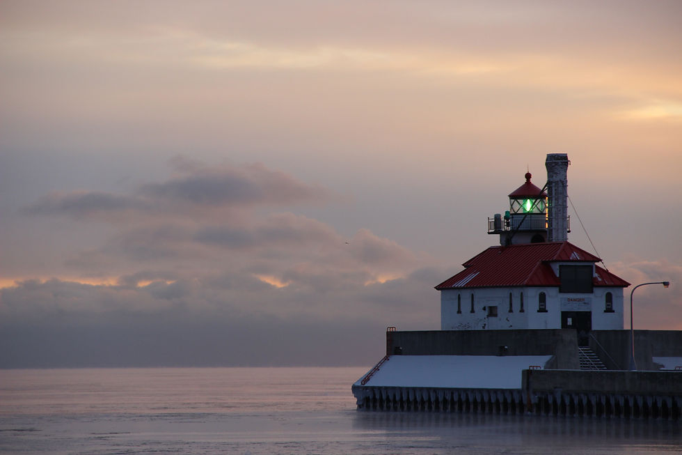Duluth Lighthouse Canal Park