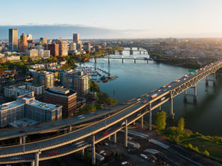 A bridge in Portland, Oregon