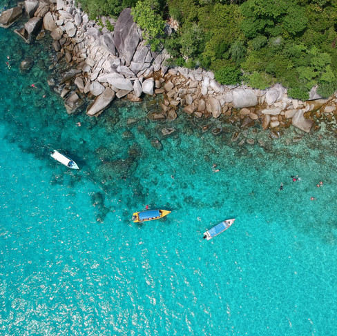 Eau turquoise Malaisie