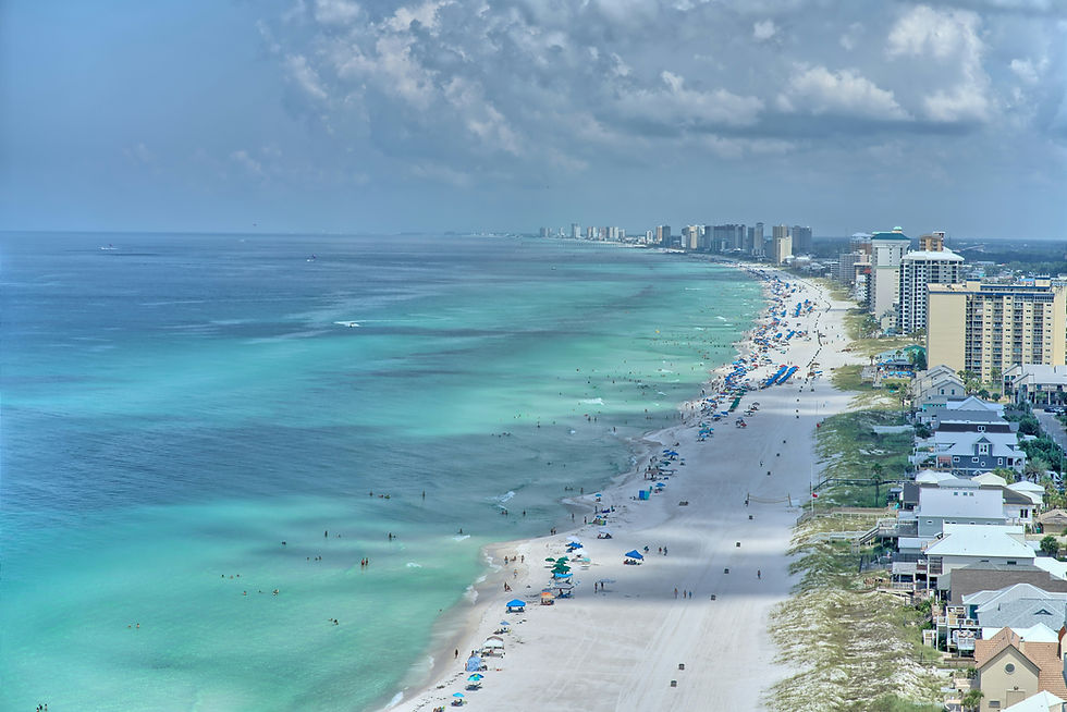 Panama City Beach, Florida: Beach + Paddleboard Retreat