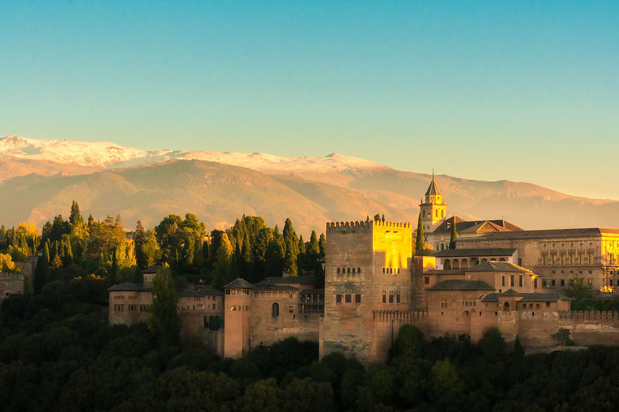 Spain Alhambra Palace amazing building huge