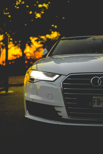Tinted Audi