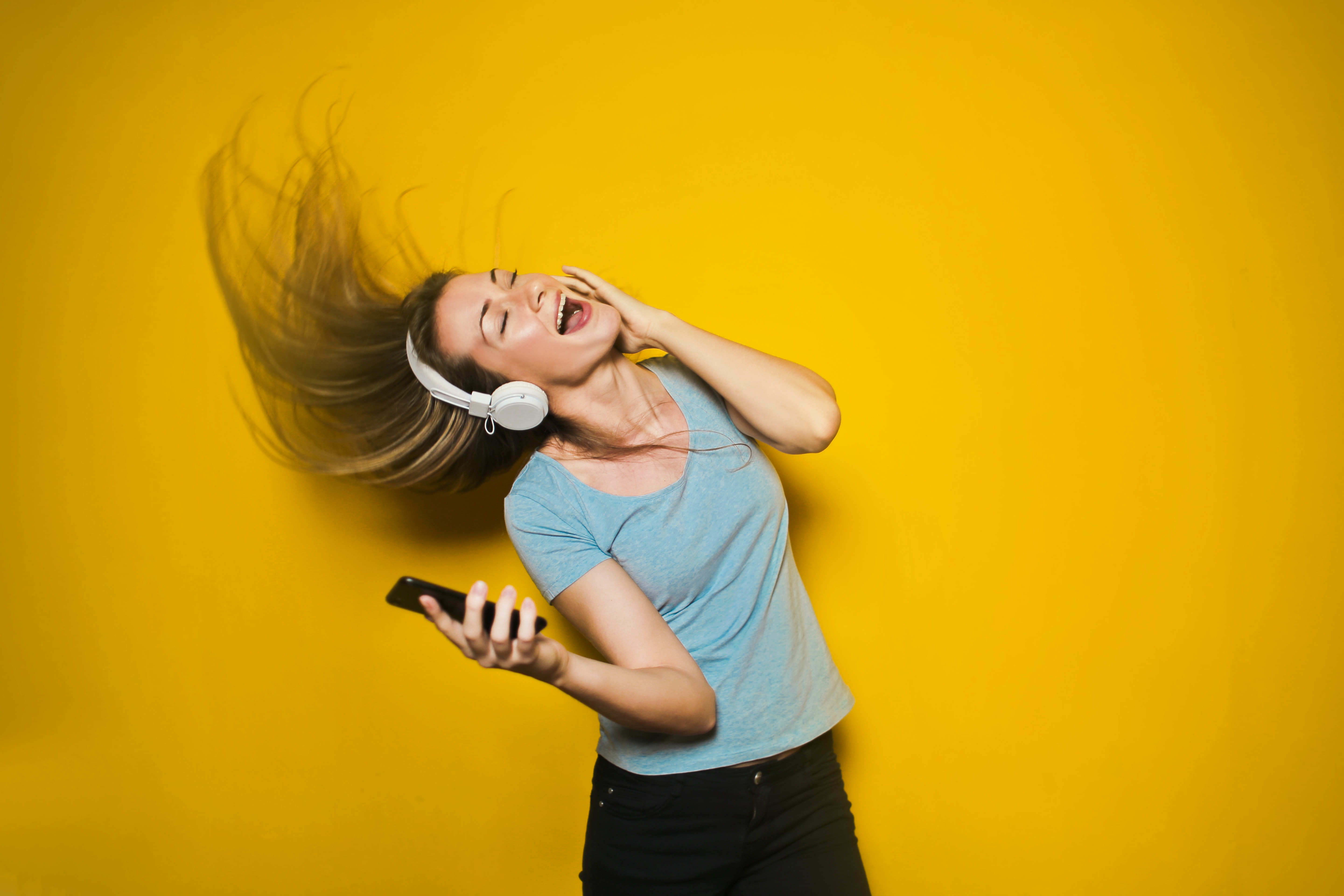 What positive, uplifting music are you jamming out to right now? content media