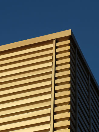 Commercial cladding cleaning in London.