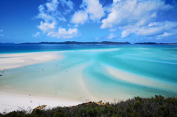 les plages des whitsundays australie