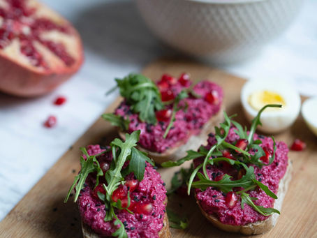 Houmous de betterave