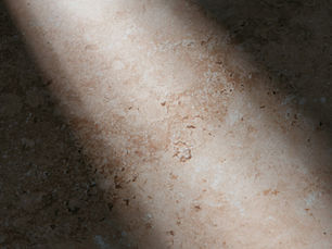 Light beam on a floor