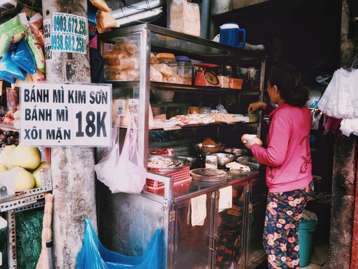 Street Food in Hanoi's French Quarter