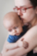 mother and child go to safe house