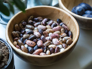 Start with a bowl of mixed dried beans to make a delicious, healthy and budget friendly meal.