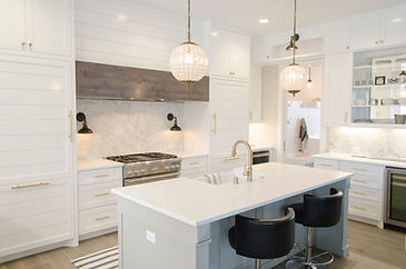 Beautiful elegant white kitchen