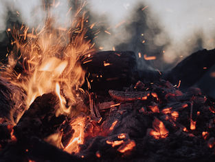 "What do you see in the fire?"
