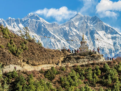 Nepal's most famous trek must be Everest Basecamp and on this 15-day guided hike in the footsteps of Edmund Hillary and Tenzing Norgay you will discover why.  Hiking amongst the giants of the Himalaya, Ama Dablam, Lhotse, Island Peak and Makalu, you will follow age-old mountain trails to famous places like Namche Bazaar and the monastery at Thyangboche to arrive at Everest Base Camp.  Here you will get glorious views of glaciers, lakes, caves, and the notorious Everest Ice Fall.  The icing on the cake is the trek to Kala Patar, famous for sensational sunrise views of Everest itself.