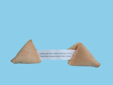 Een 'fortune cookie'