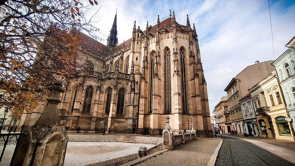 Košice's main monument St.Elisabeth's Cathedral