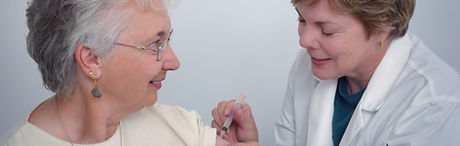 Home care service provider with a client