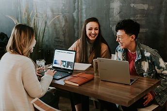 Students studying together