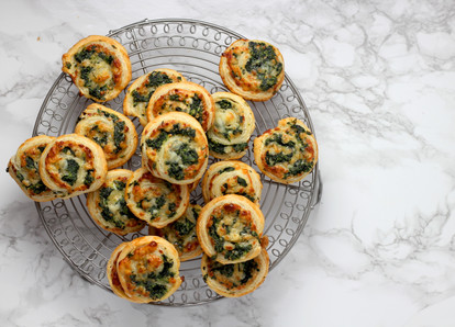 Spinach Pinwheels from Penna's Catering