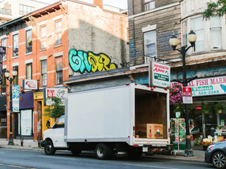 Turning a Box Truck Around