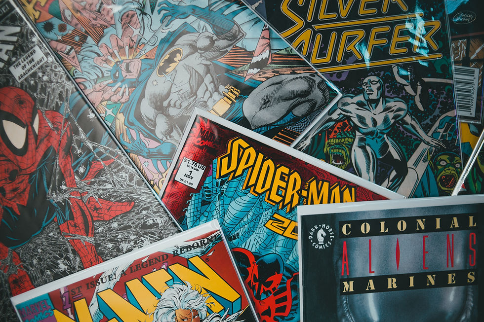 Collection of Marvel Comic Books
