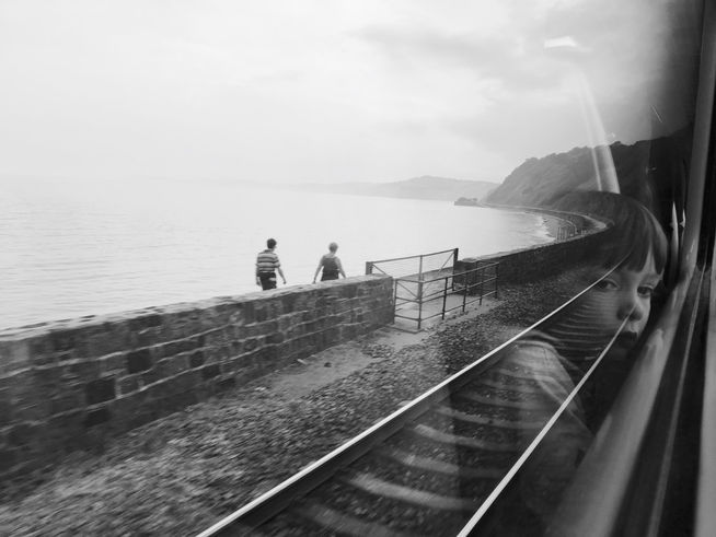alone in a crowd.