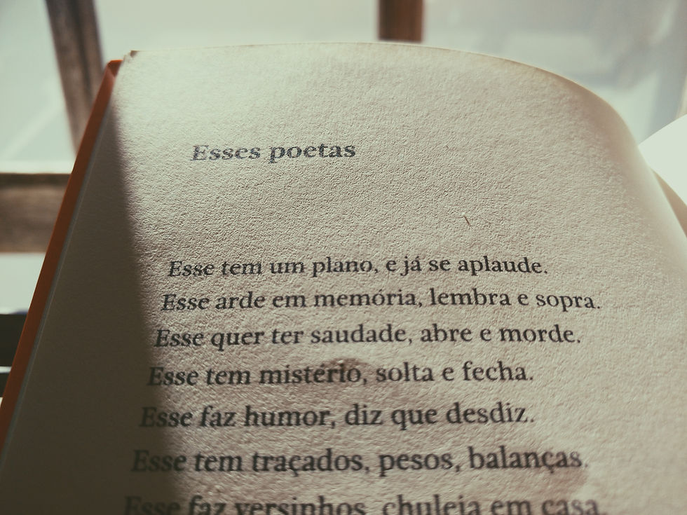 portuguese poems, simple sentences in portuguese