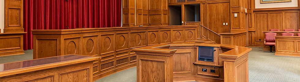 Courtroom interior