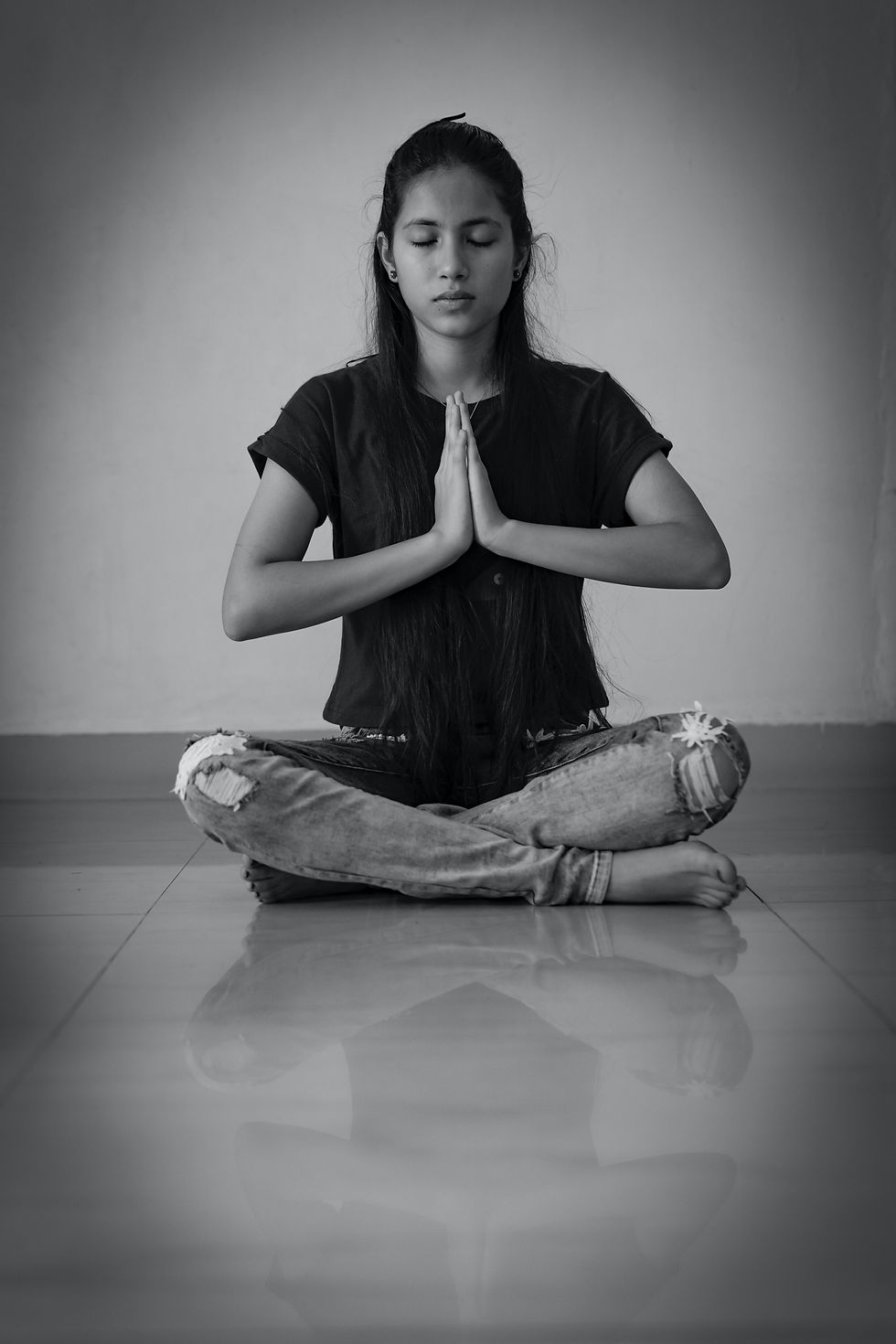 Meditation on the gap between breaths. Vigyana Bhairava Tantra. Soham.